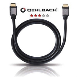 OEHLBACH BLACK MAGIC HIGH-SPEED-HDMI-Cable 2.2m